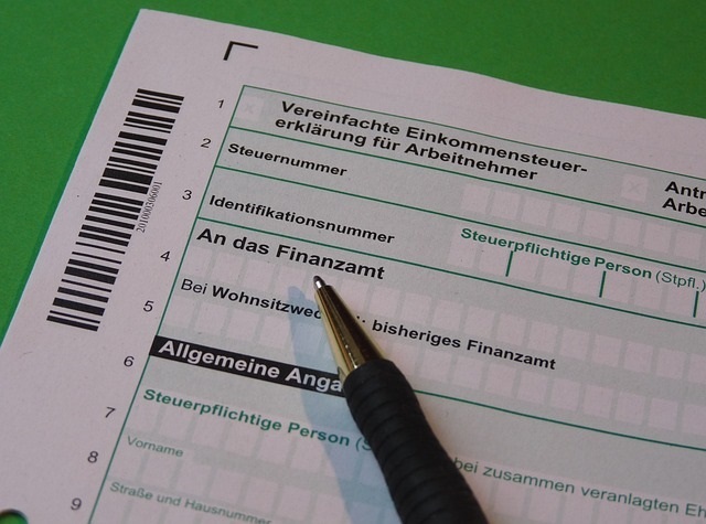 Vordruck Einkommensteuererklärung