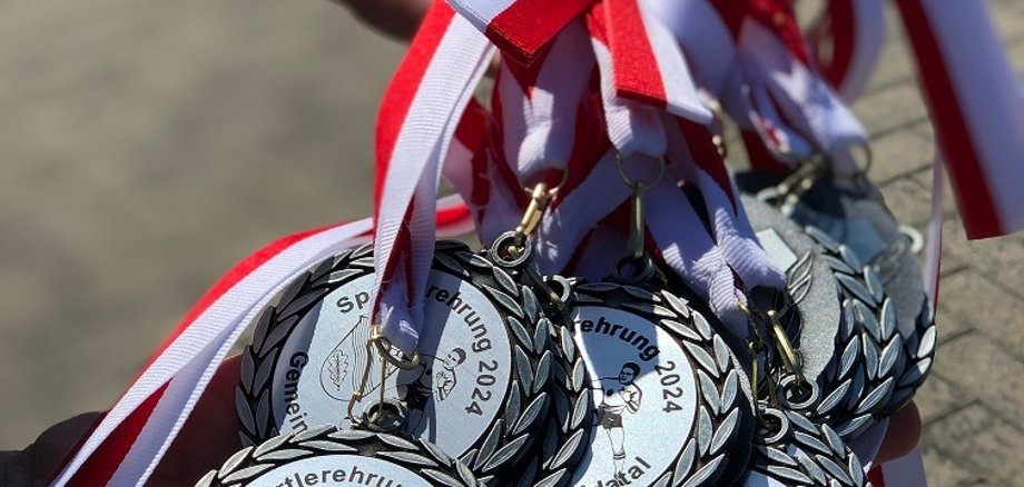 Medaillen Sportlerehrung