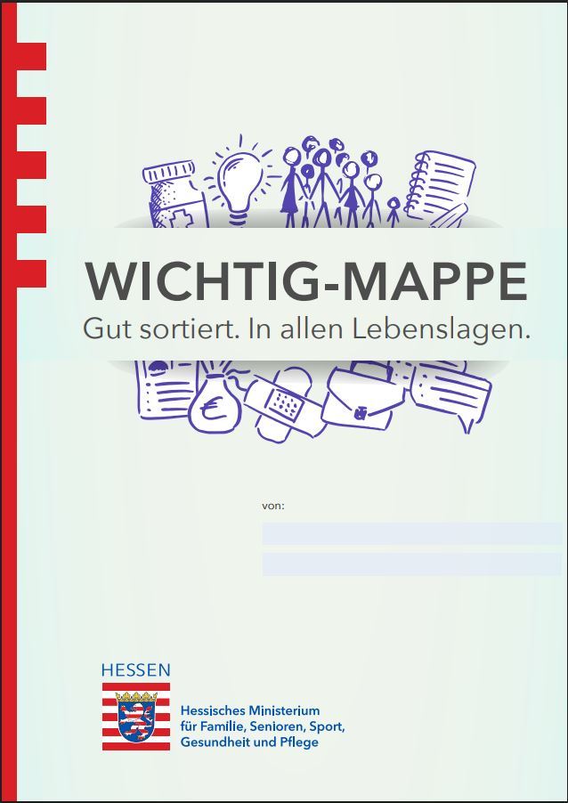 Titelseite Wichtig-Mappe