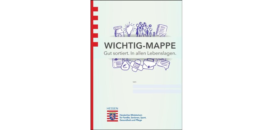 Titelseite Wichtig-Mappe