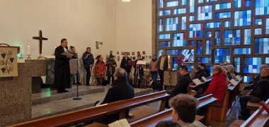 Gedenkveranstaltung in Kirche