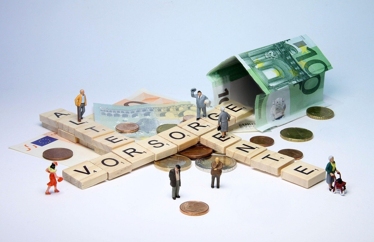 Wörter Vorsorge, Alter, Rente