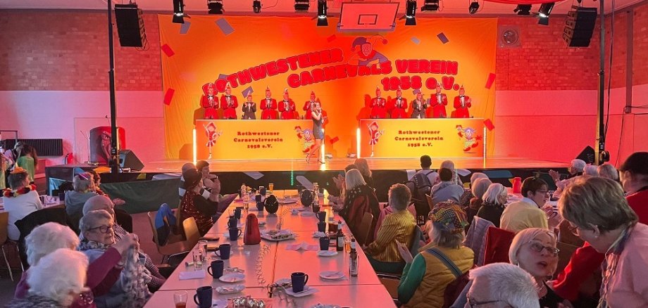 Gute Stimmung beim Seniorenkarneval Gute Stimmung beim Seniorenkarneval