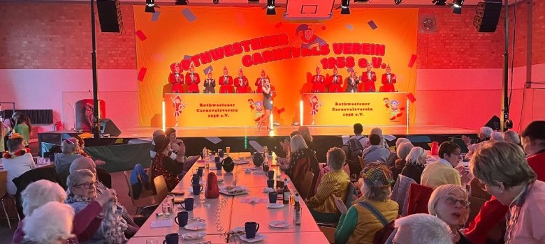 Gute Stimmung beim Seniorenkarneval Gute Stimmung beim Seniorenkarneval