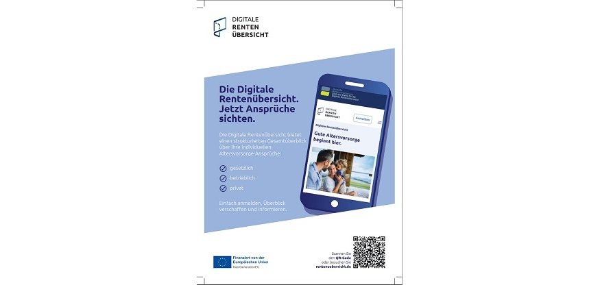 Infoblatt Digitale Rentenübersicht