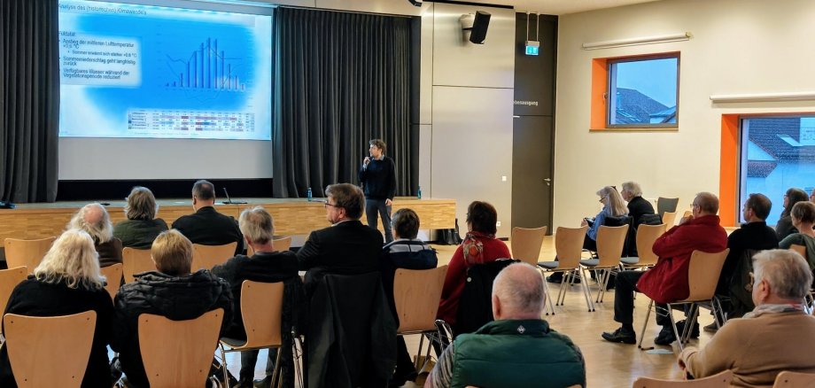 Veranstaltungsraum mit Teilnehmenden