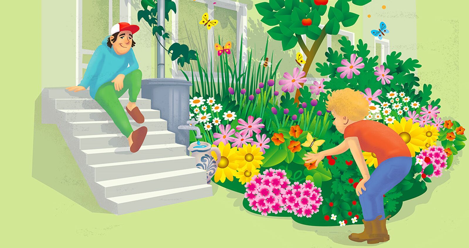 Vorgartenbepflanzerin