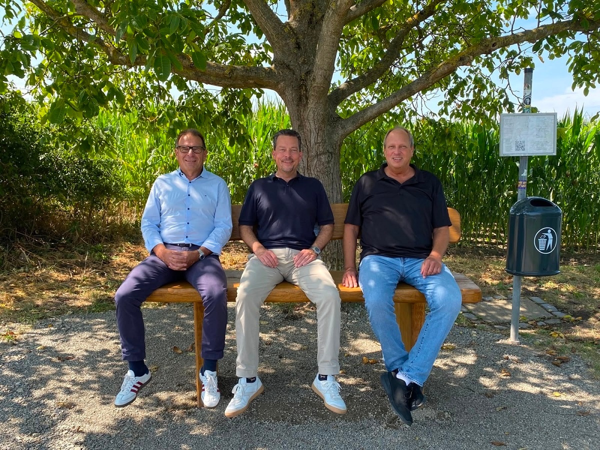 von links: Ulrich Manß, Tore Florin, Martin Knopp