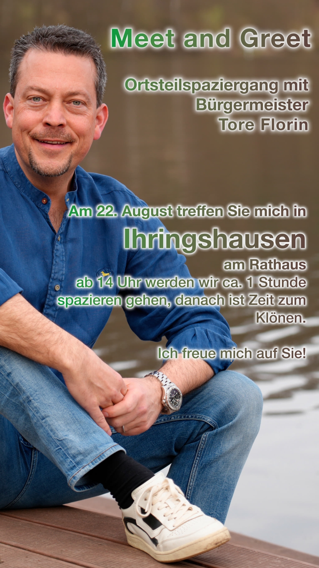 Plakat Meet and Greet in Ihringshausen Plakat Meet and Greet in Ihringshausen