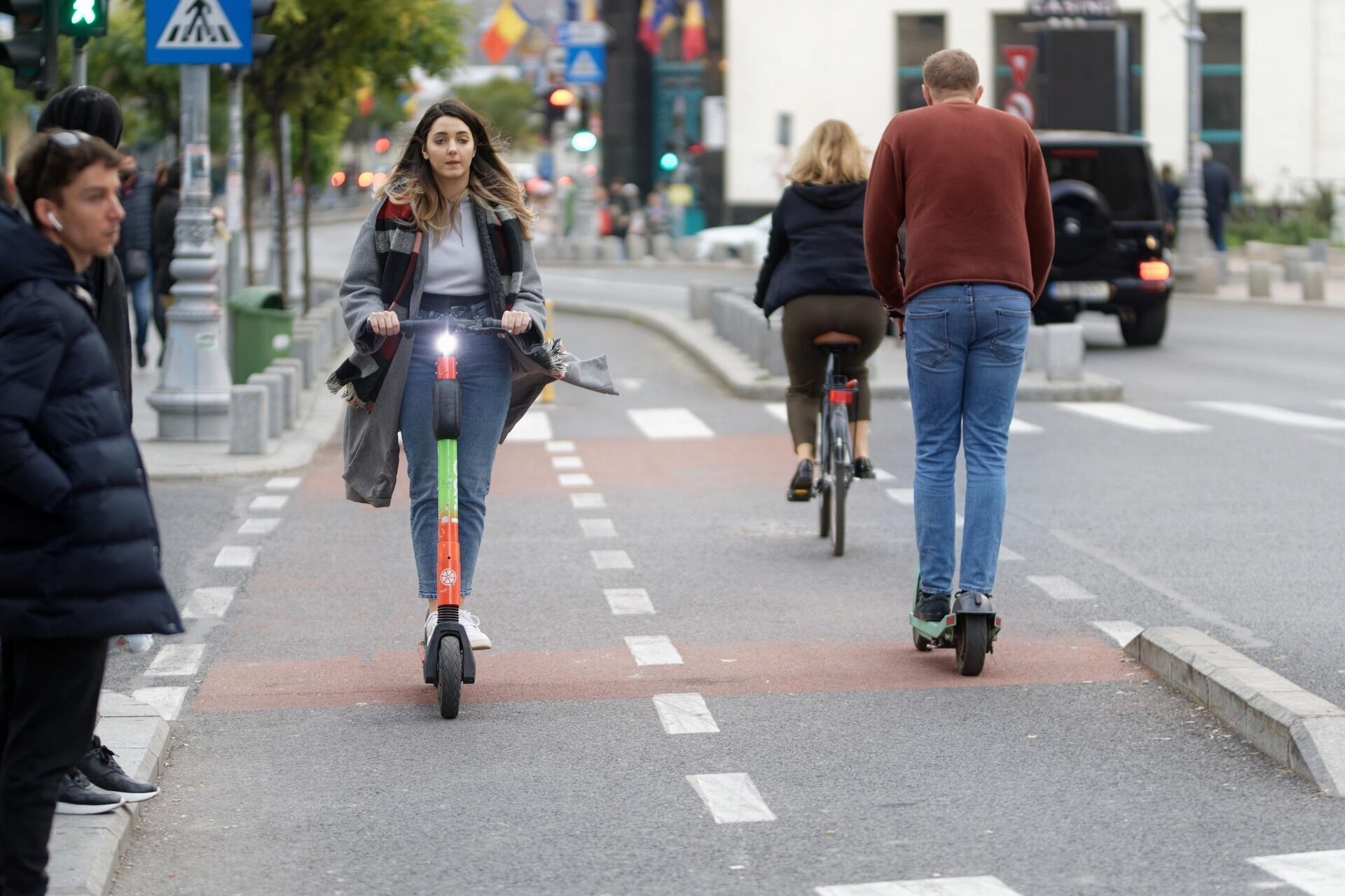 E-Scooter im Straßenverkehr