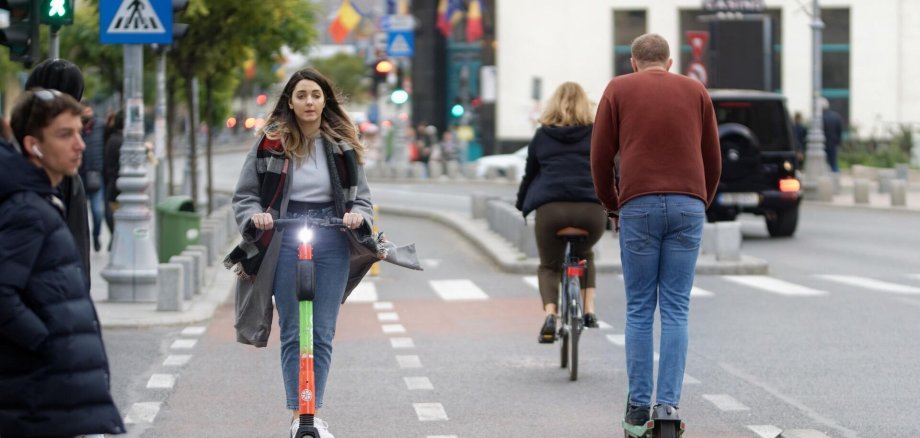 E-Scooter im Straßenverkehr E-Scooter im Straßenverkehr