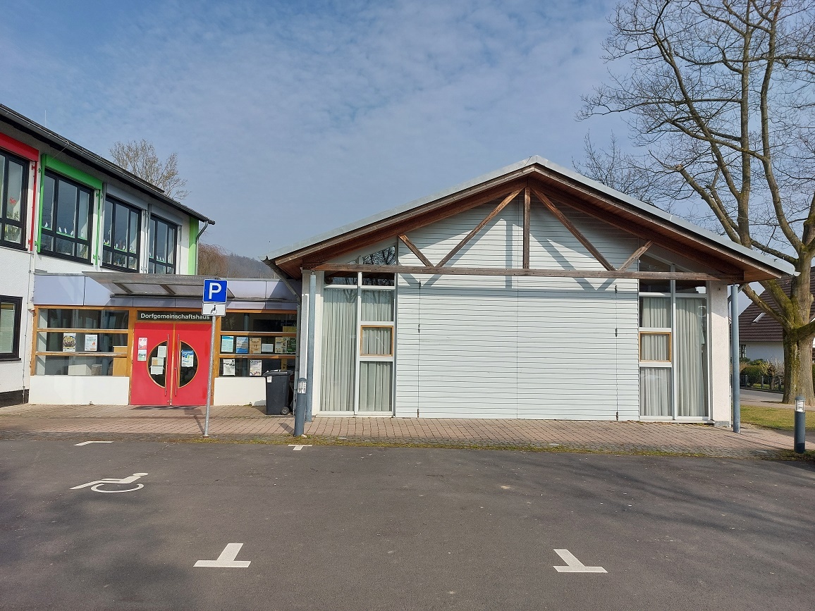 Dorfgemeinschaftshaus in Wilhelmshausen Dorfgemeinschaftshaus in Wilhelmshausen