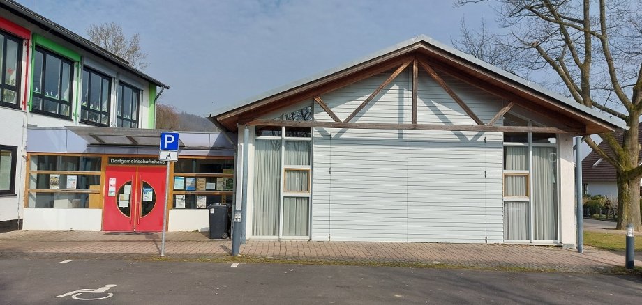Dorfgemeinschaftshaus in Wilhelmshausen Dorfgemeinschaftshaus in Wilhelmshausen
