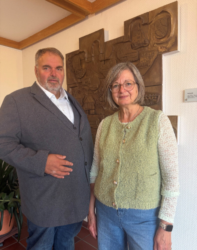 Stellvertr. Schiedsmann Frank Hellwig und Schiedsfrau Gabriele Montel Stellvertr. Schiedsmann Frank Hellwig und Schiedsfrau Gabriele Montel