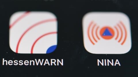 Signalzeichen NINA hessenWARN
