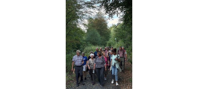 Die Wandertruppe unterwegs