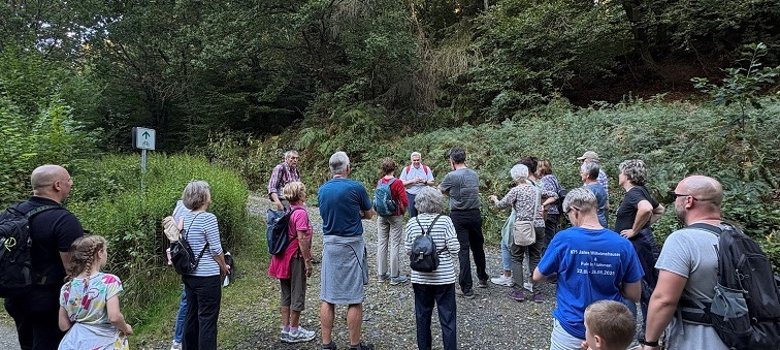 Die Wandertruppe unterwegs