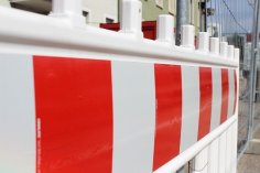 Straßensperrung Straßensperrung
