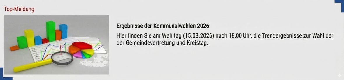 Ergebnisse der Kommunalwahl 2026 Ergebnisse der Kommunalwahl 2026