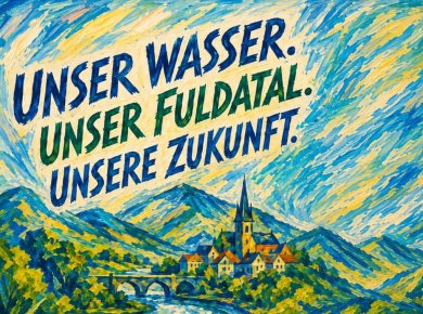 Unser Wasser. Unser Fuldatal. Unsere Zukunft. Unser Wasser. Unser Fuldatal. Unsere Zukunft.