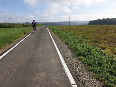 Radweg Simmershausen-Frommershausen