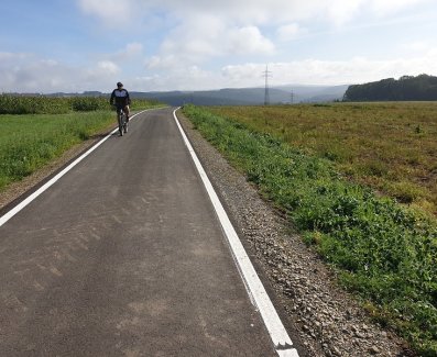 Radweg Simmershausen-Frommershausen