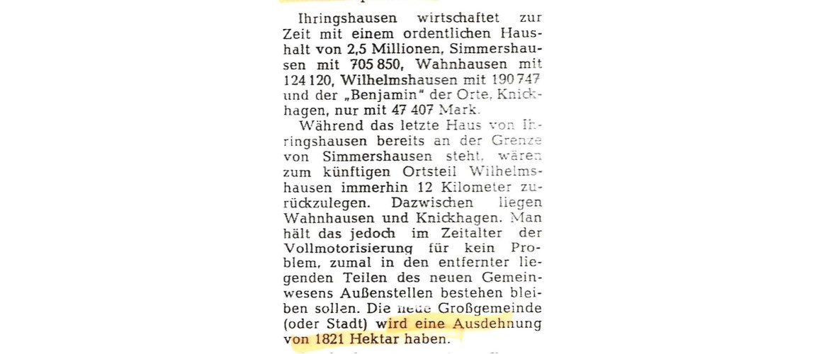 HNA Presseartikel aus 1969, Teil 2 HNA Presseartikel aus 1969, Teil 2