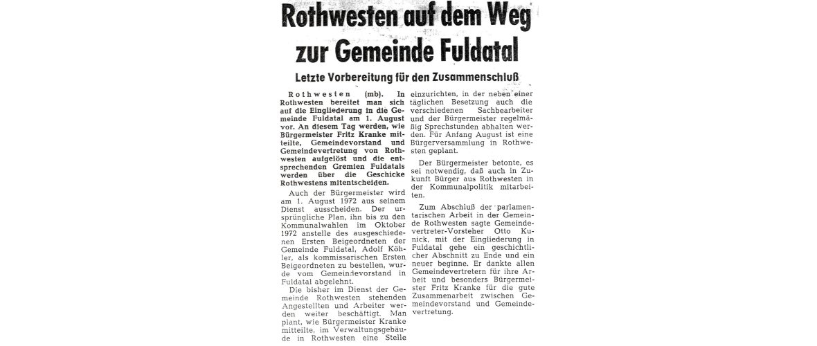 HNA Presseartikel vom 18.07.1972 HNA Presseartikel vom 18.07.1972