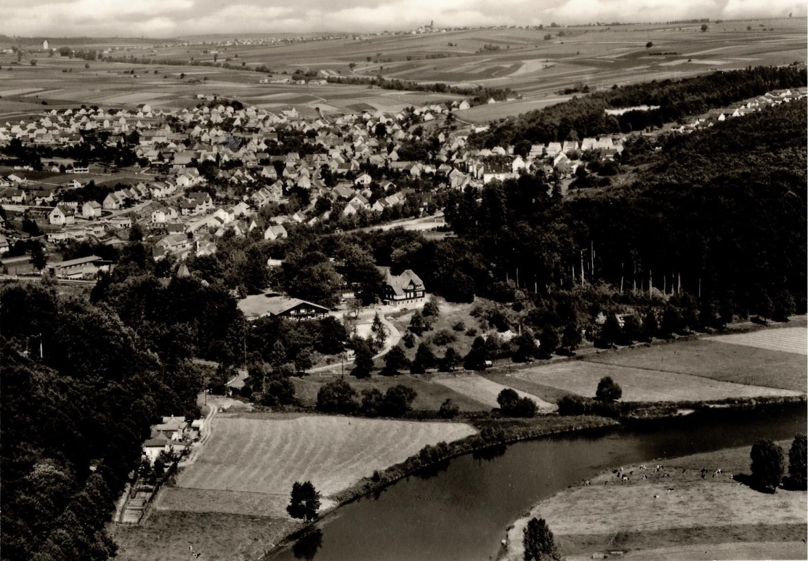 Luftbild von Simmershausen Luftbild von Simmershausen