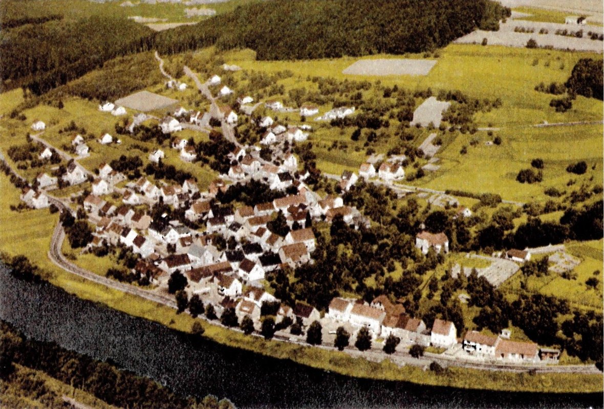 Luftbild von Wahnhausen