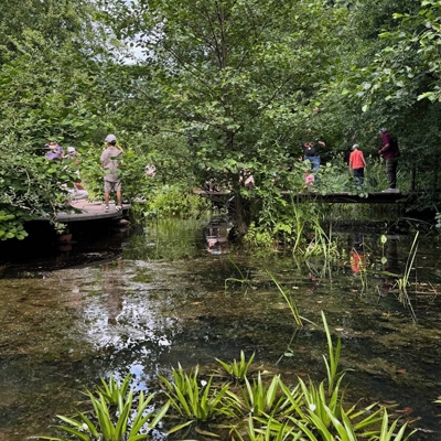 Familiennachmittag am Teich